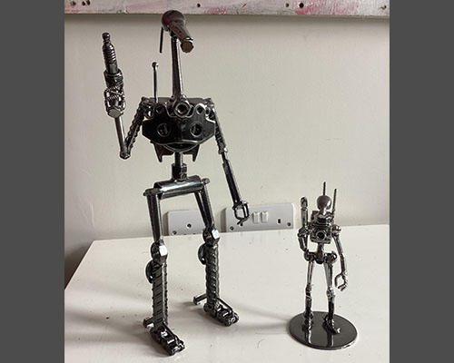 Battle droids 350 mm and 150 mm