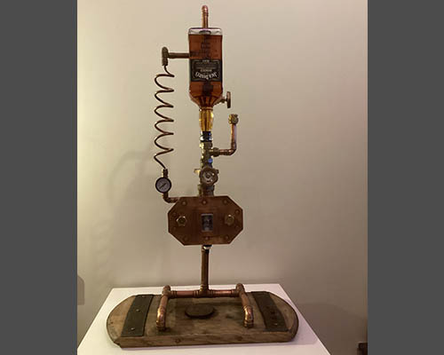 Single spirit dispenser with optic 35.5 ml